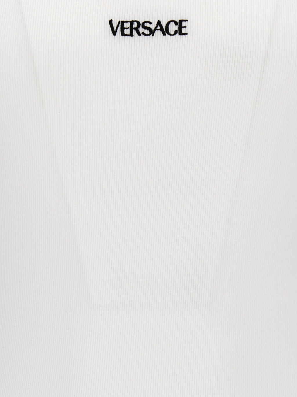 Versace Logo Embroidery Tank Top