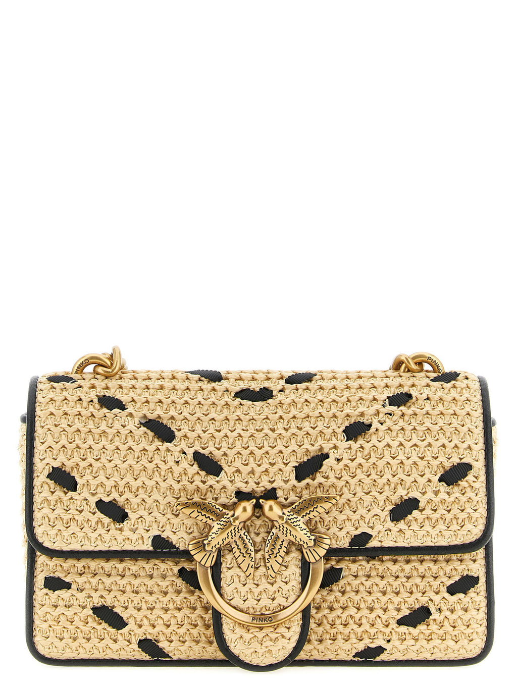 Pinko Mini Love One Light Crossbody Bag