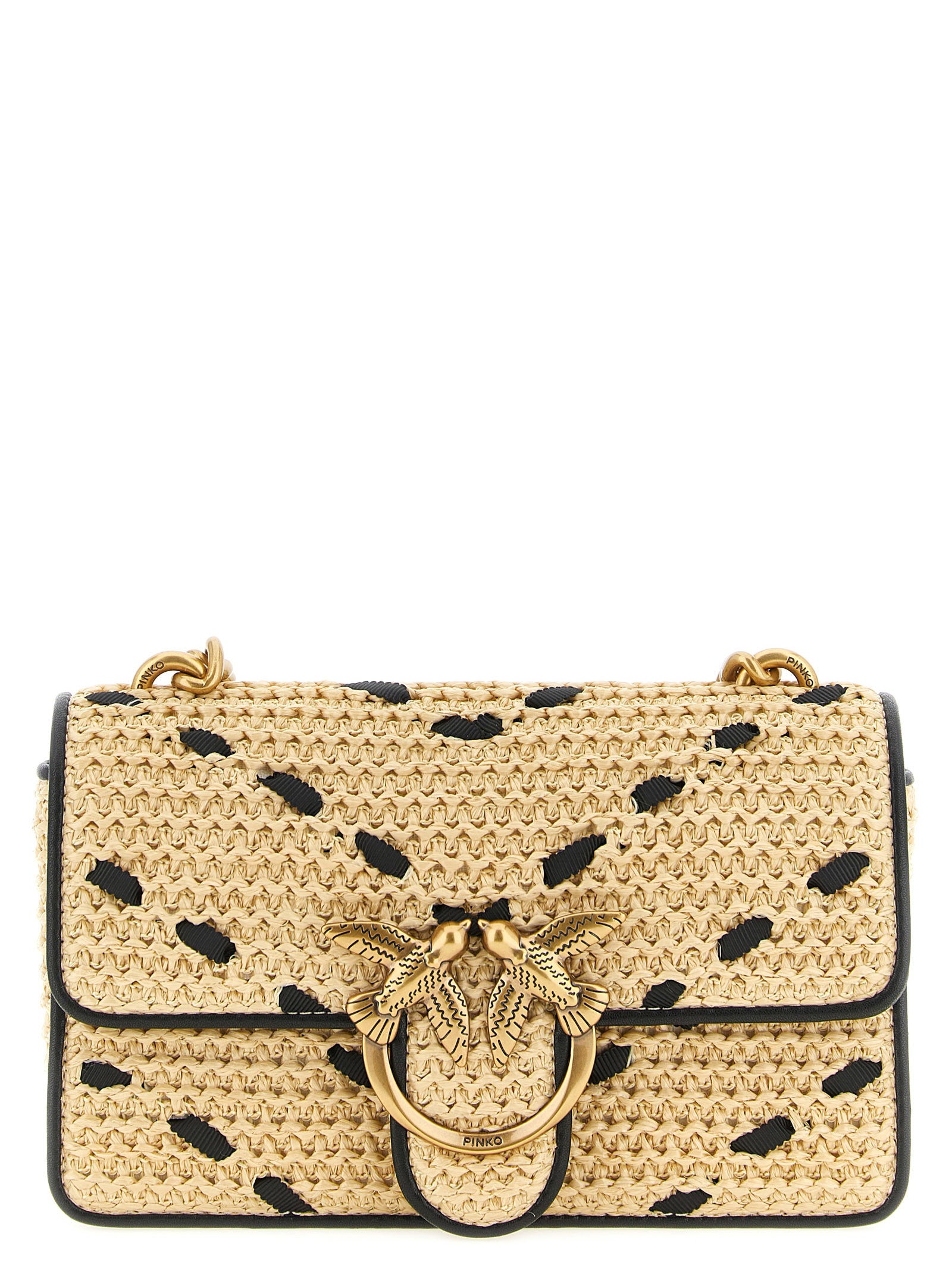 Pinko Mini Love One Light Crossbody Bag