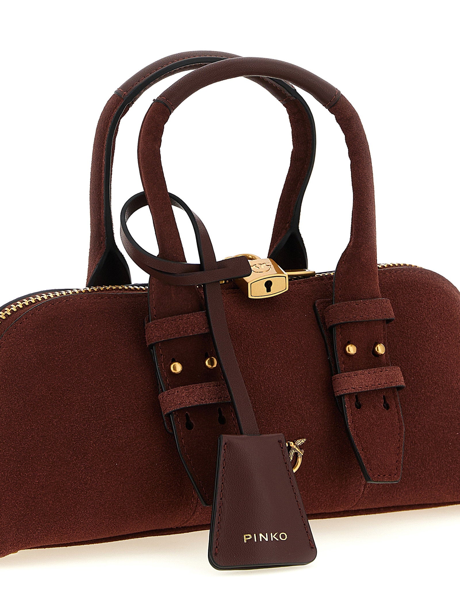 Pinko Bowling Baguette Shoulder Bag
