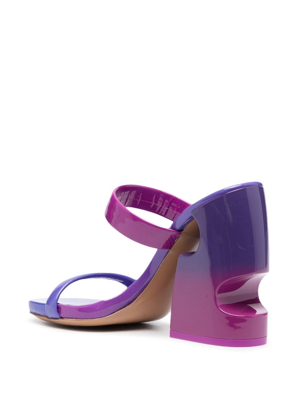 Off White Meteor Heeled Dégradé Sandals