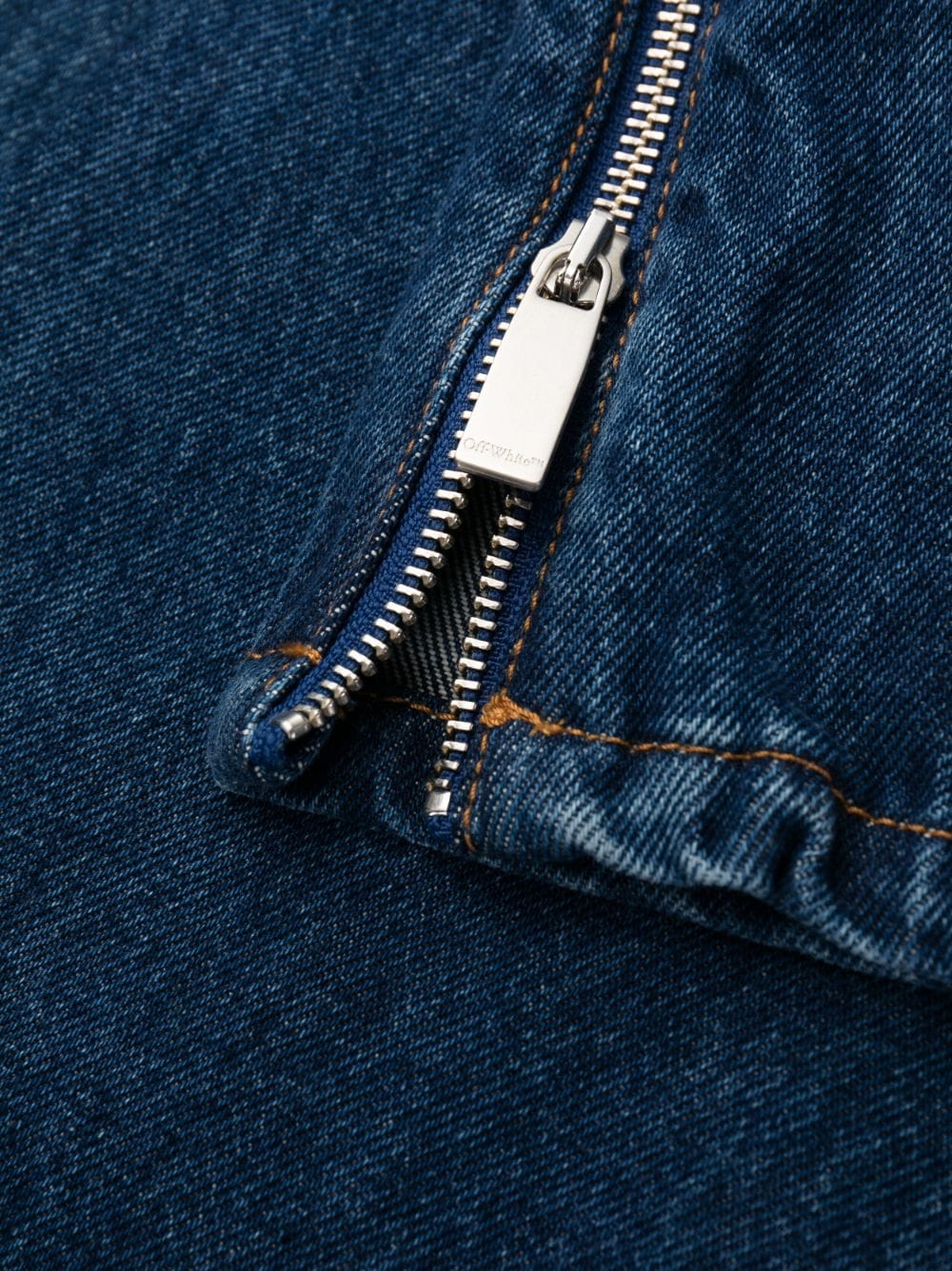 Off White High-waisted straight jeans