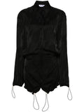 The Attico Logo mini dress