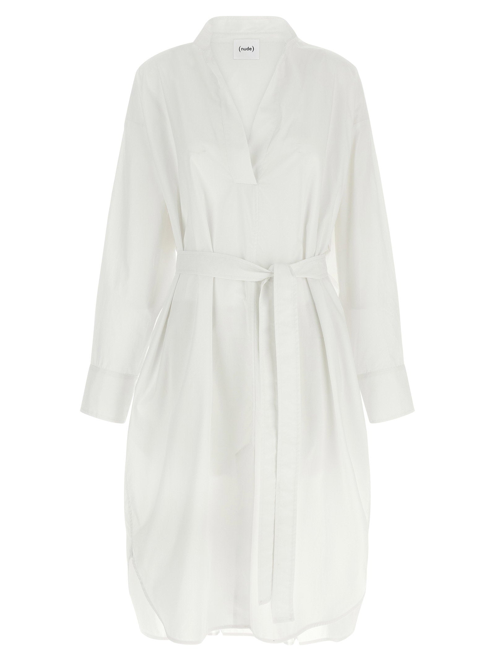 Nude Chemisier Dress