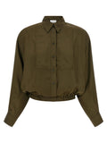 Nude Plastron Shirt