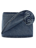 Magda Butrym Denim 12 Skirt Skirt