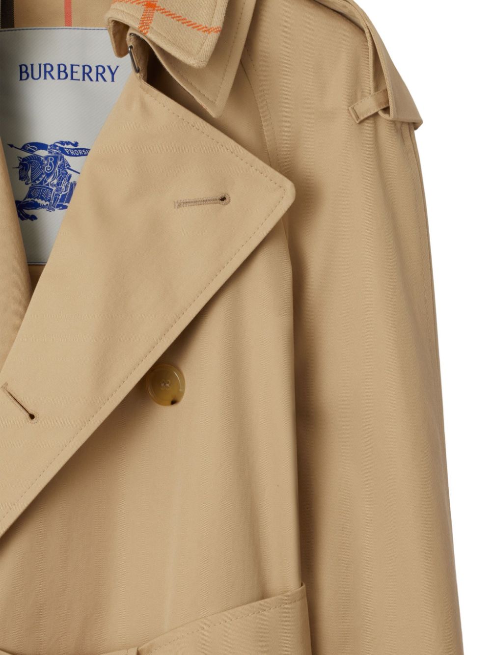 Burberry Trench coat with Vintage Check motif