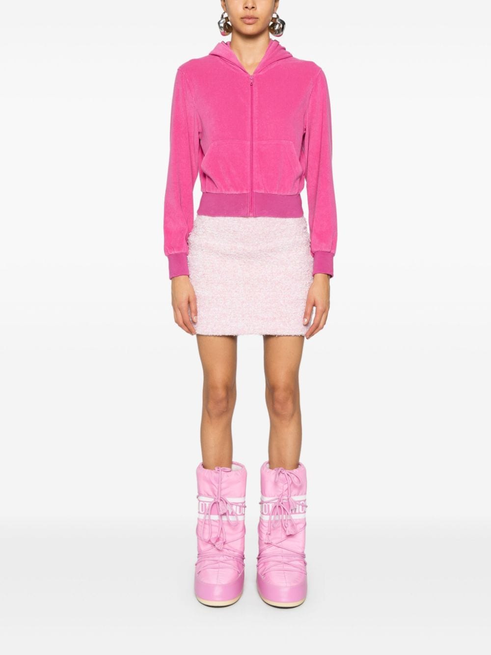 Balenciaga Tweed bouclé mini skirt