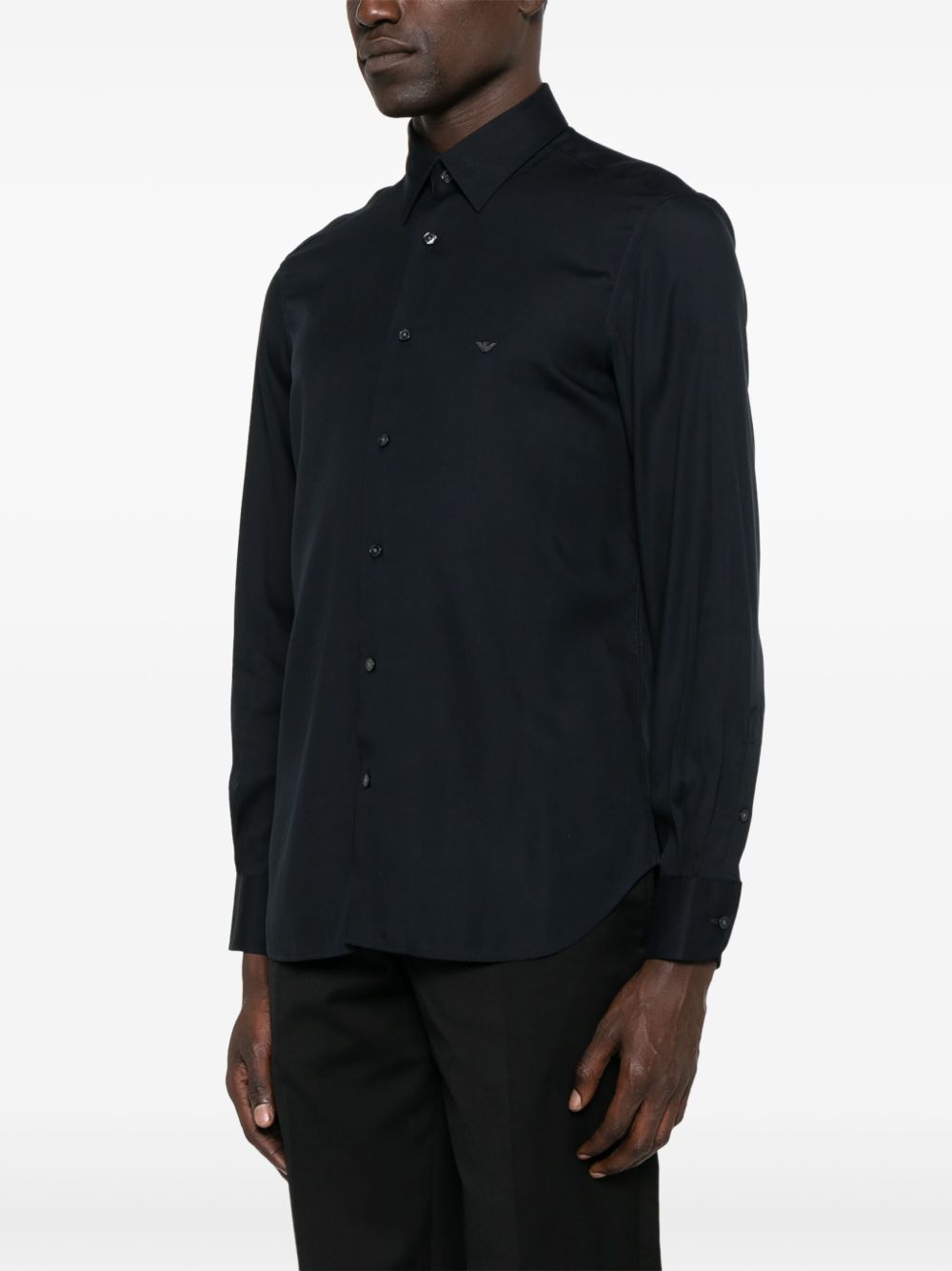 Emporio Armani Shirts NAVY