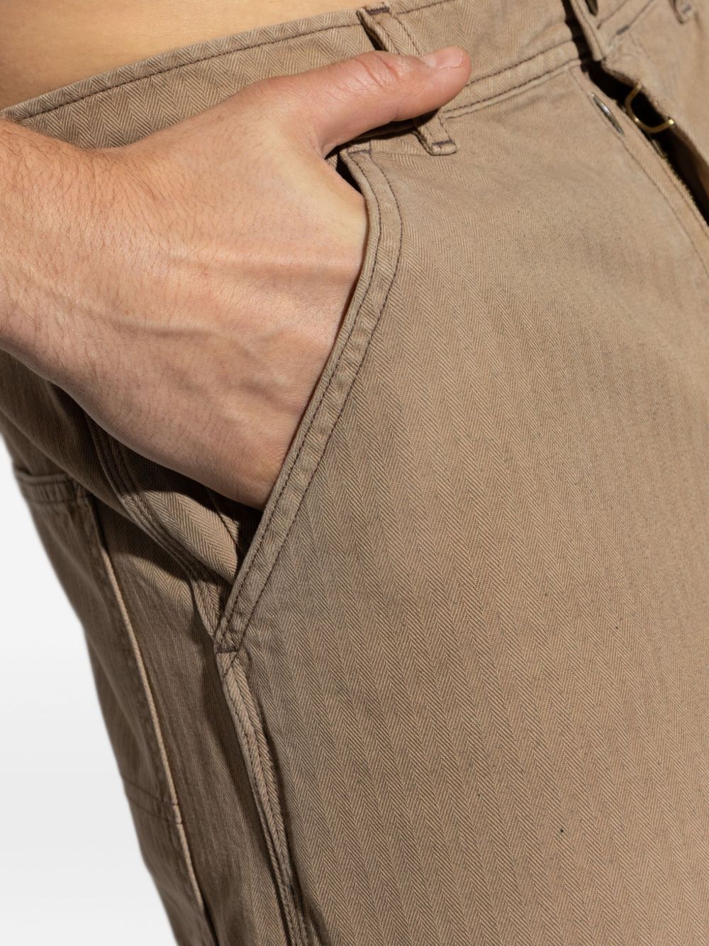 Maison Margiela Herringbone trousers