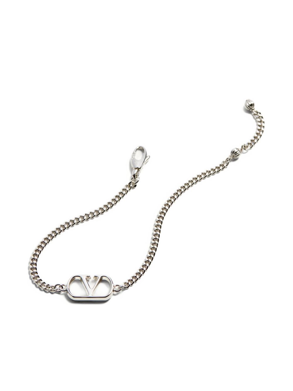 Valentino Garavani-Valentino Garavani Vlogo Signature Metal Bracelet