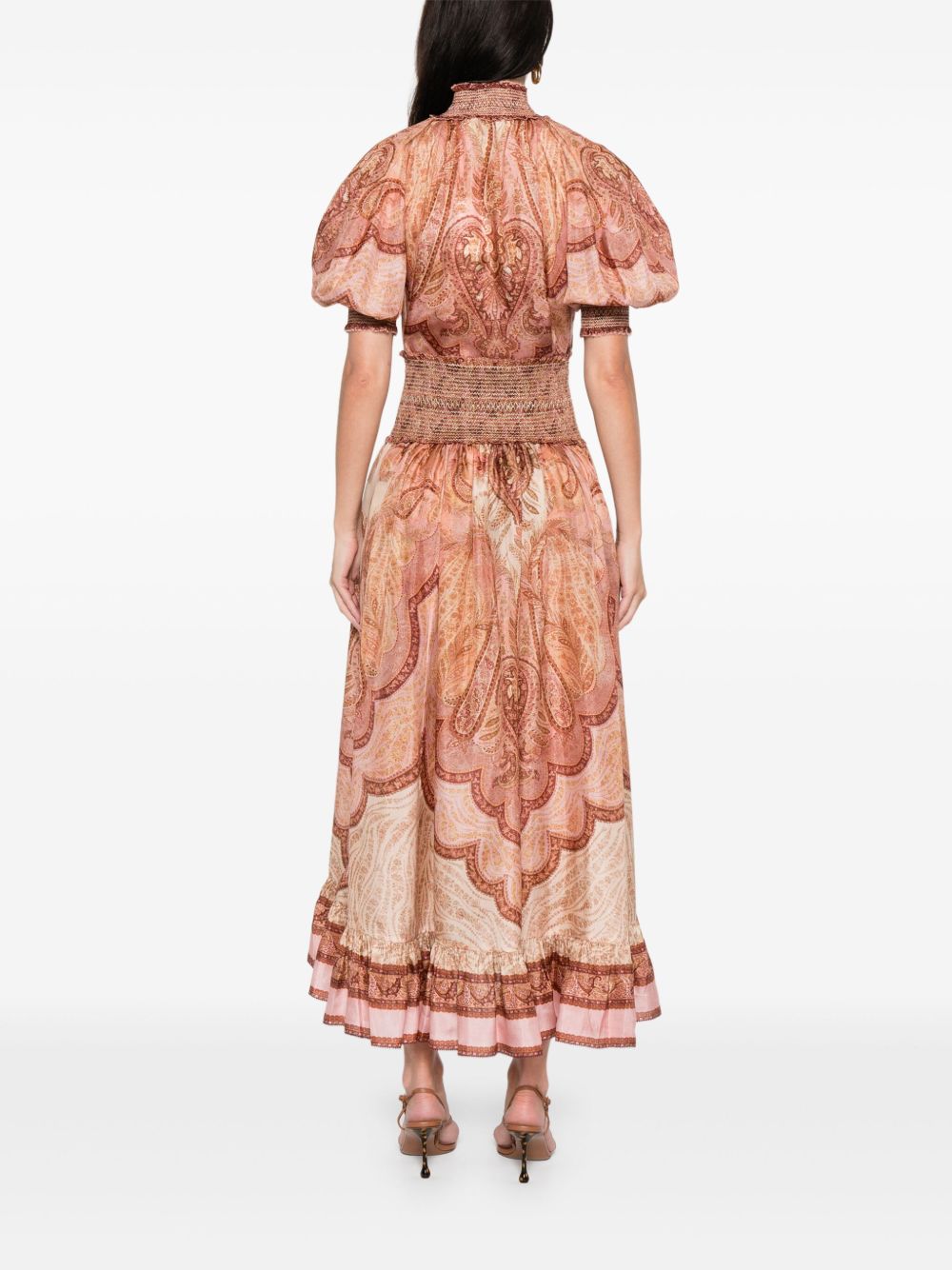 Zimmermann Wanderlust silk maxi skirt