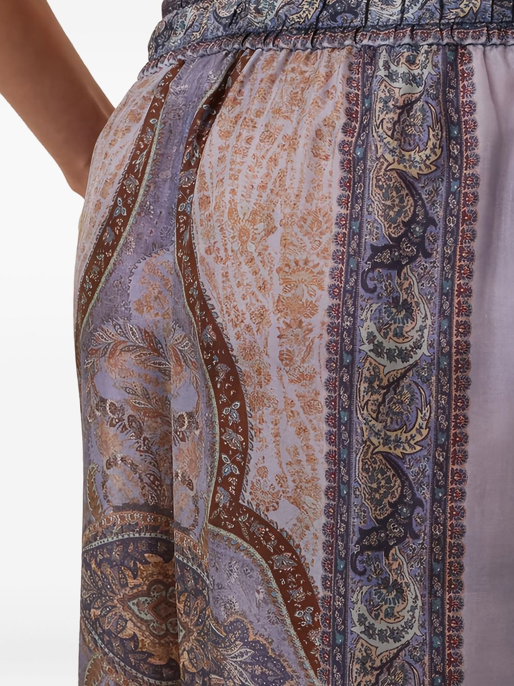 Zimmermann Wanderlust silk trousers