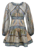 Zimmermann Wanderlust cotton and silk mini dress