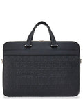 Ferragamo Embossed Gancini Briefcase