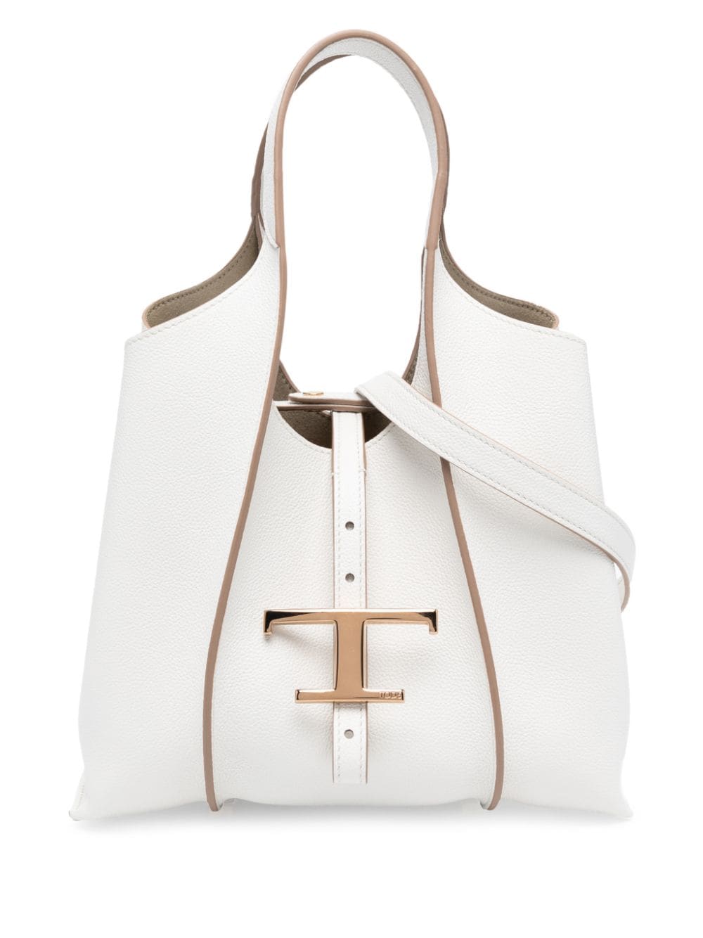 Tod'S T Timeless Mini Leather Shopping Bag
