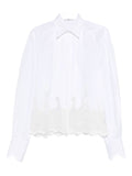 Ermanno Scervino Cotton embroidered shirt