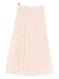 Ermanno Scervino Embroidered long skirt