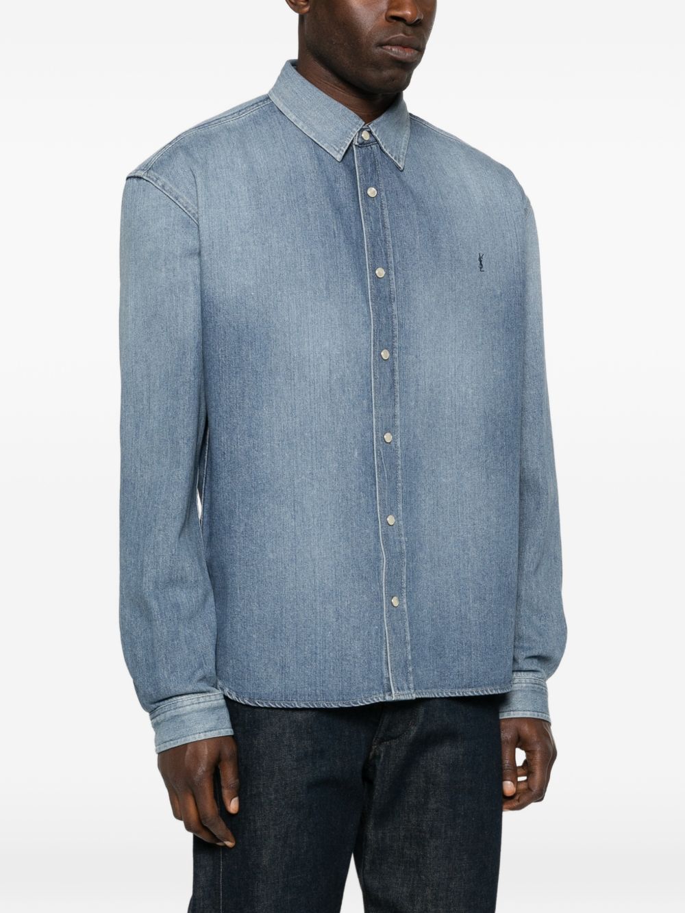 Saint Laurent Shirts NAVY