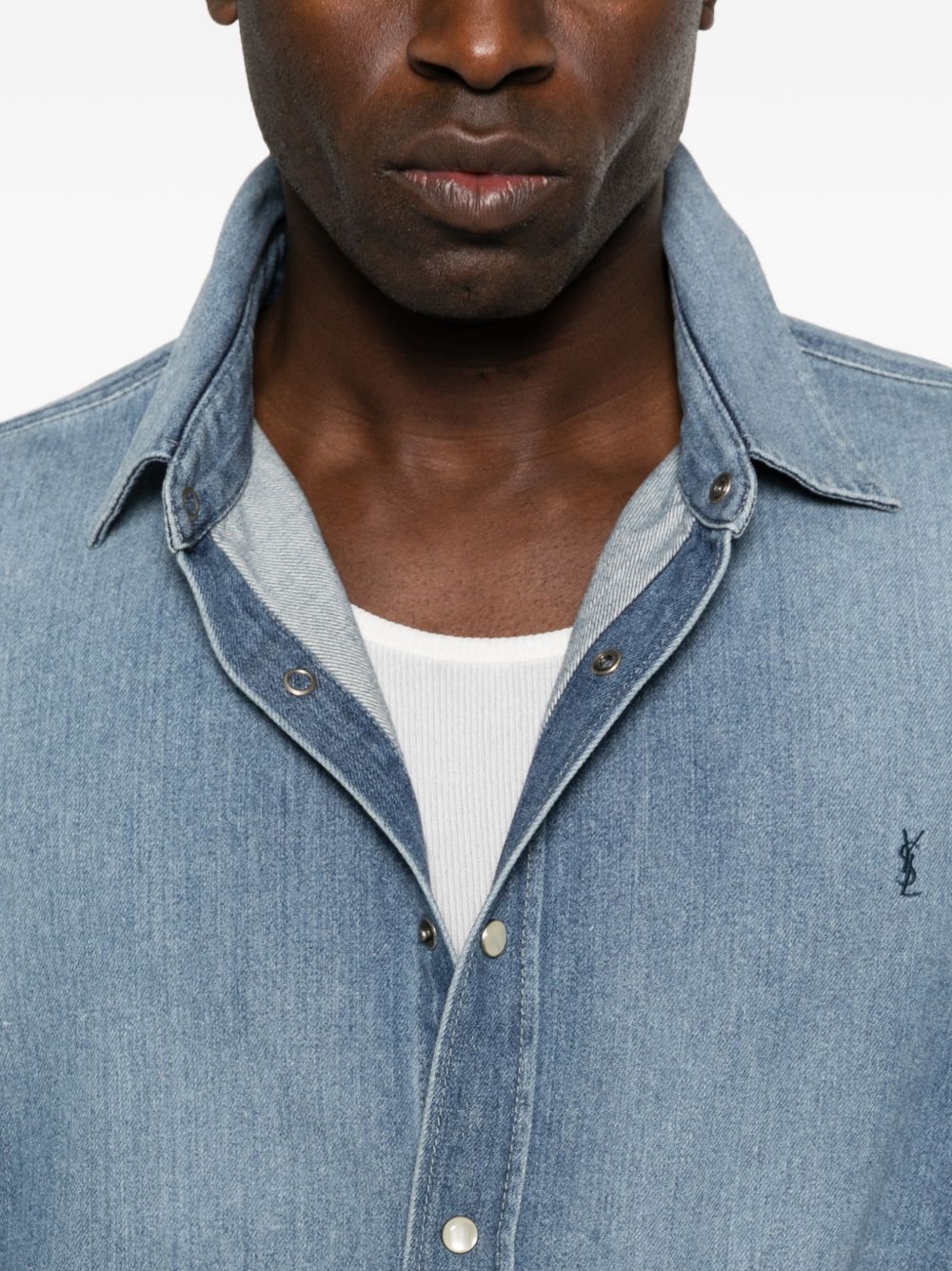 Saint Laurent Shirts NAVY