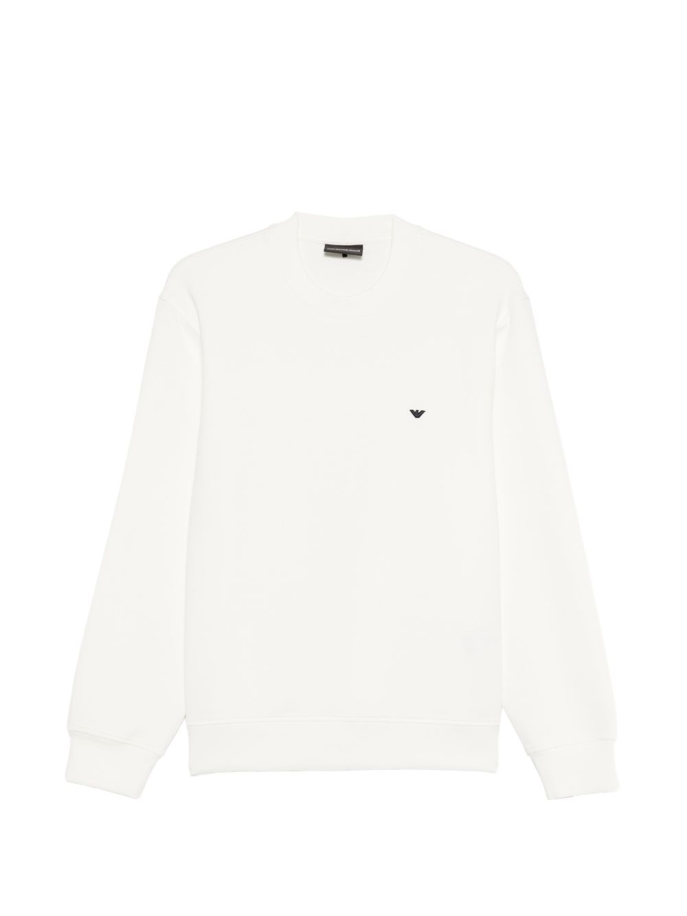 Emporio Armani Logo cotton hoodie