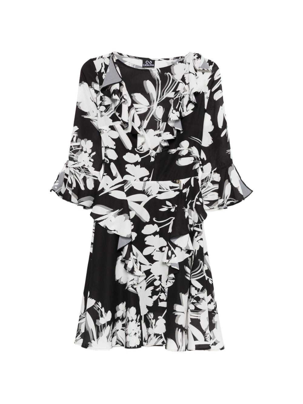 Catalina Printed short dress