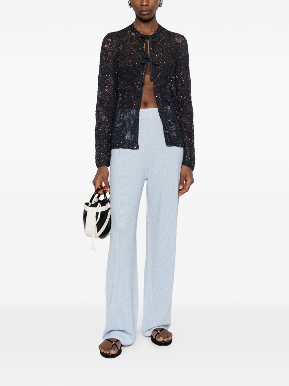 Fabiana Filippi Openknit cardigan