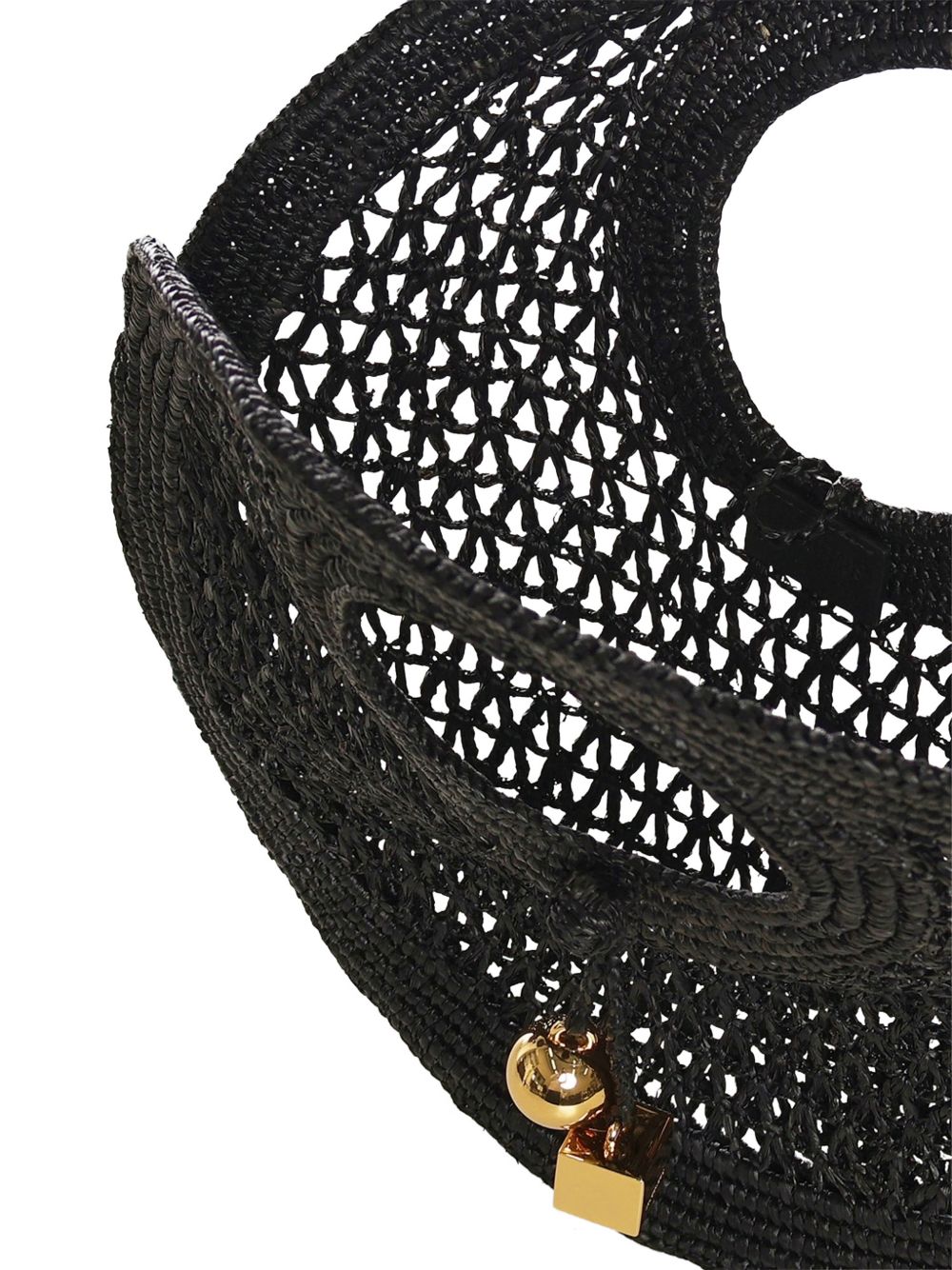 Jacquemus Spiaggia small rafia handbag