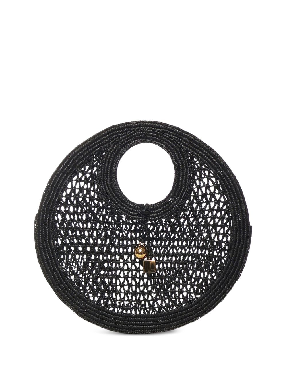 Jacquemus Spiaggia small rafia handbag
