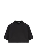 Balenciaga Cotton cropped t-shirt
