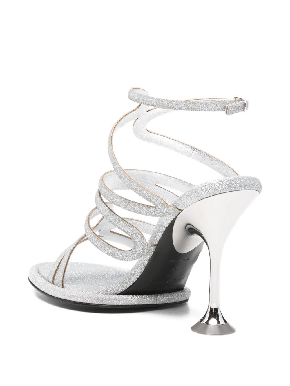 SERGIO ROSSI Sandals SILVER