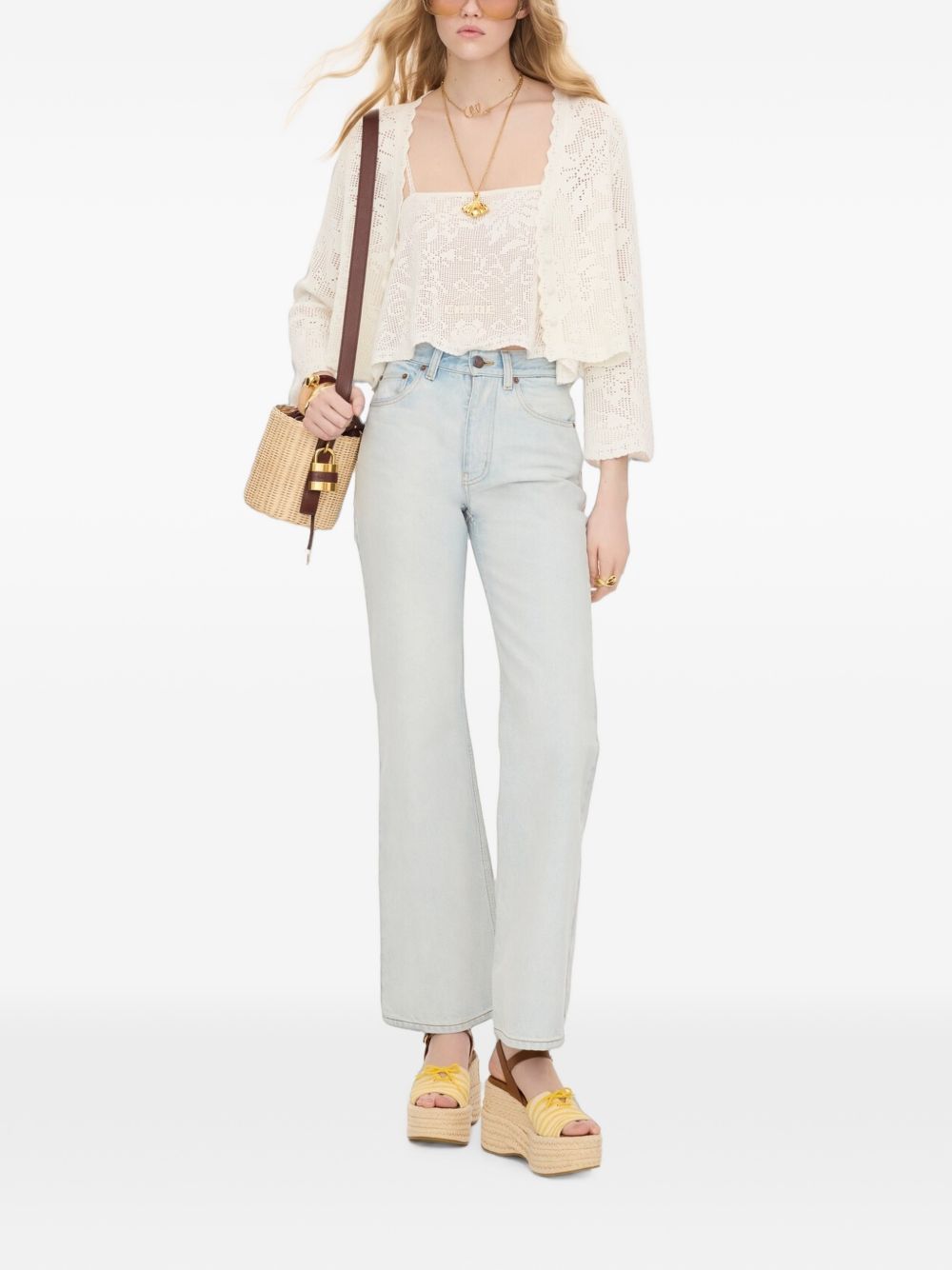 Chloé Chloè Top WHITE