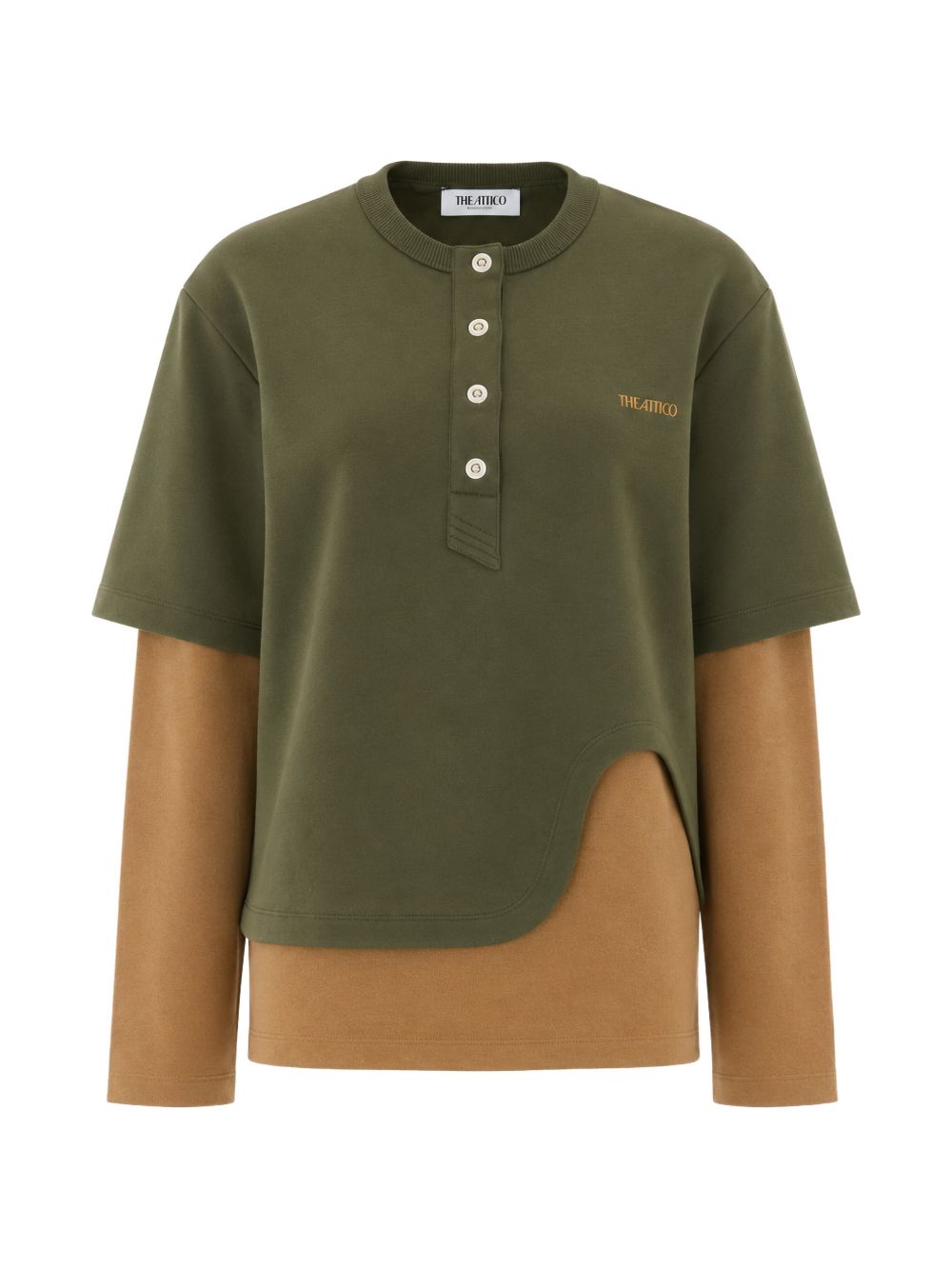 THE ATTICO T-shirts and Polos GREEN