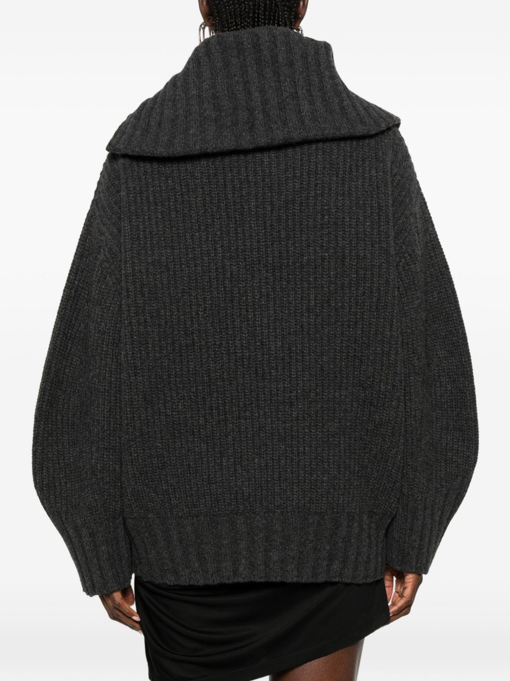 THE ATTICO Sweaters DARK GREY