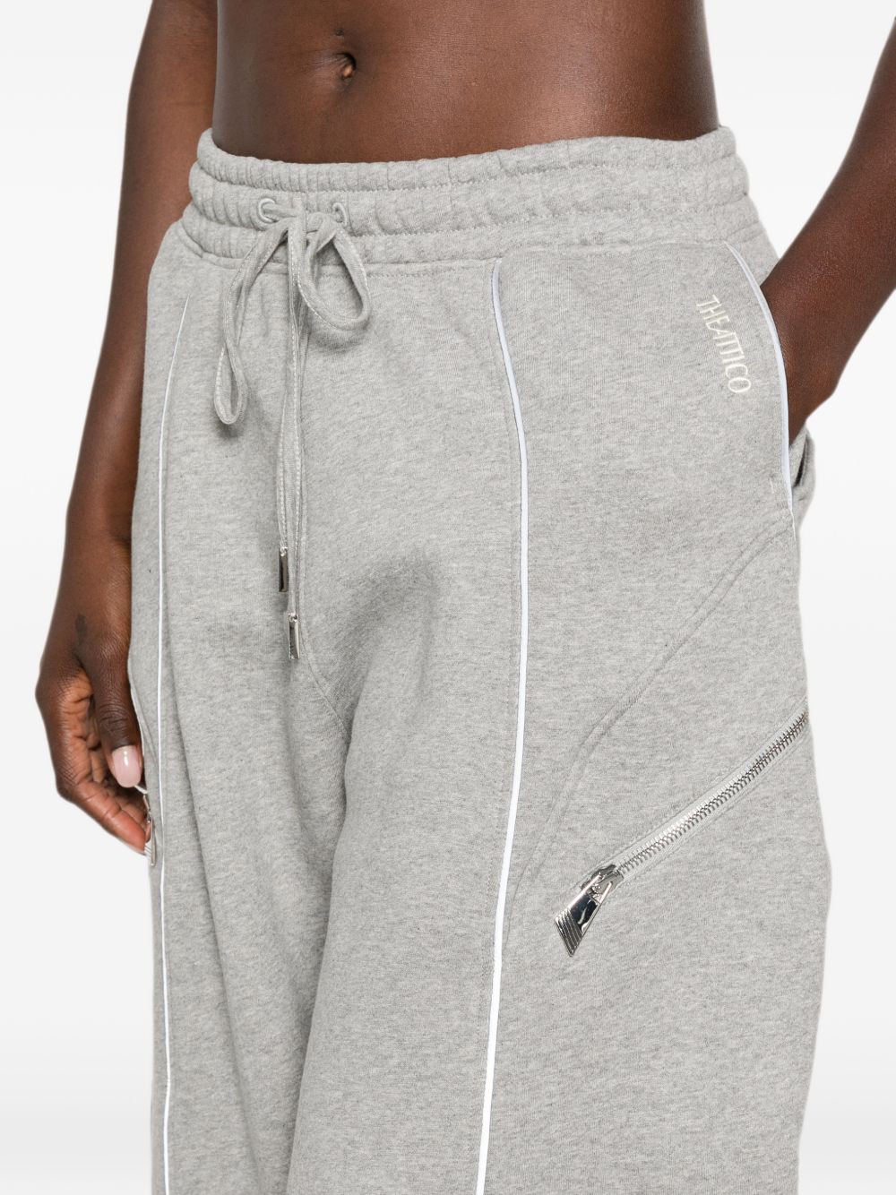 THE ATTICO Trousers GREY