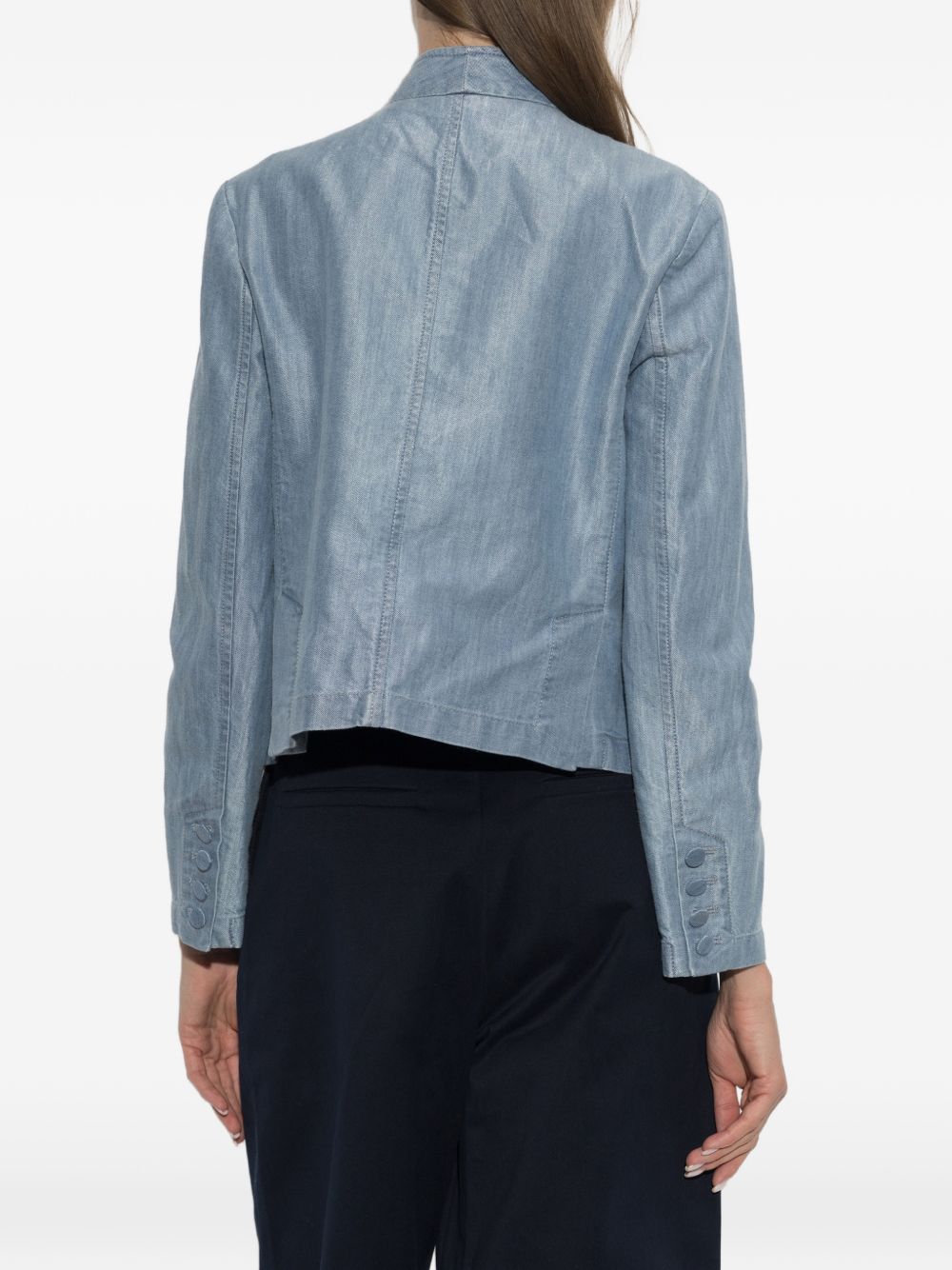 Emporio Armani Jackets LIGHT BLUE