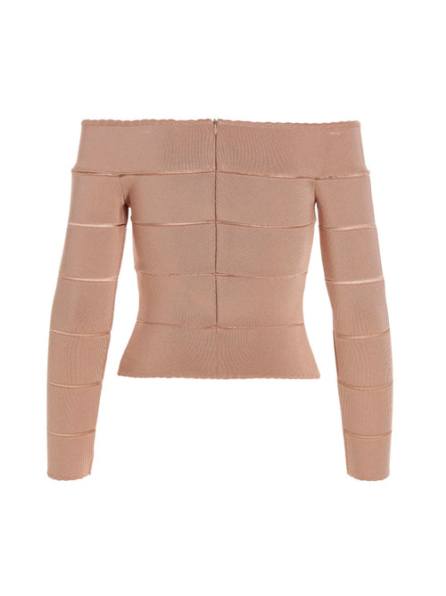 Alexandre Vauthier Off-shoulder Top
