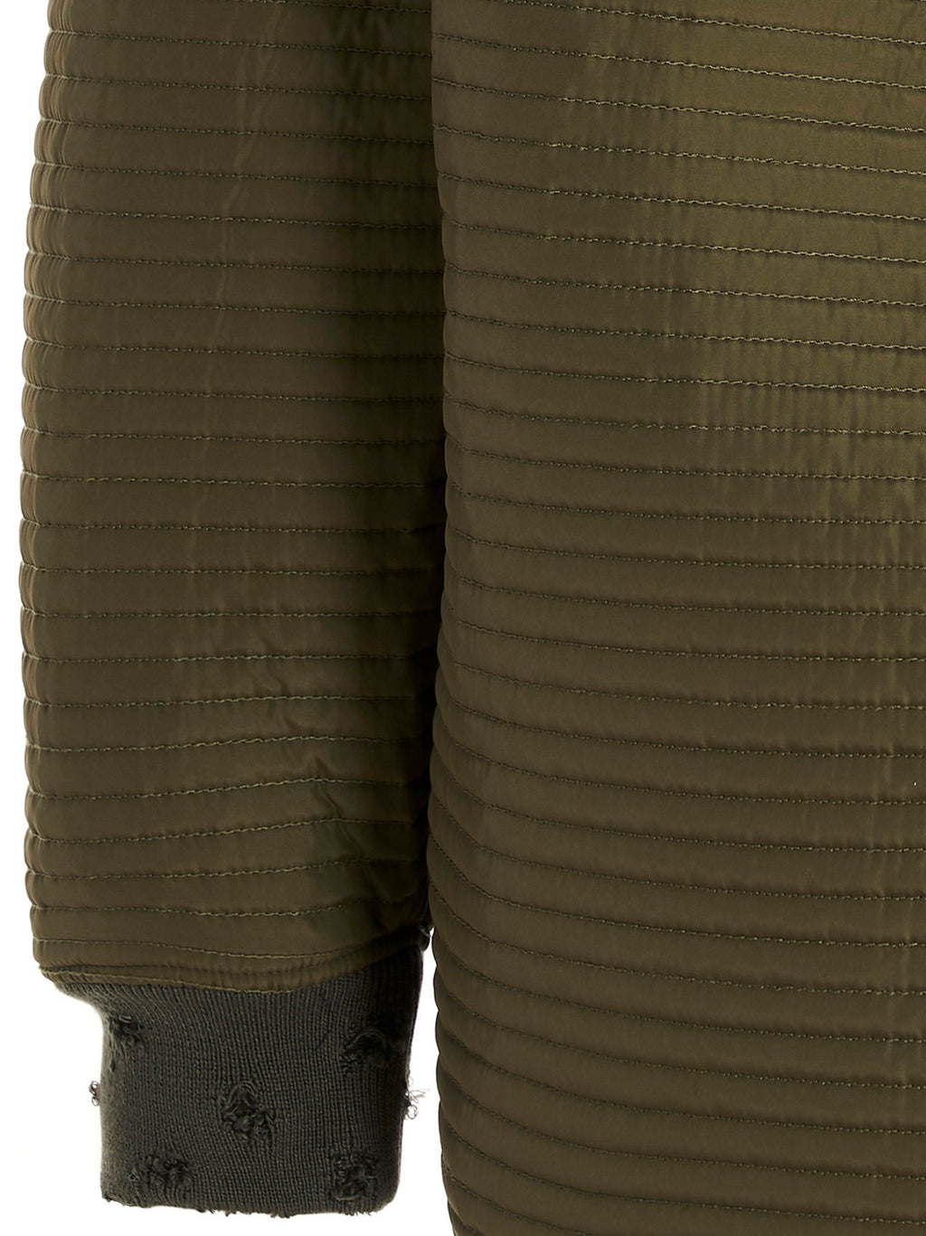 Khrisjoy Chore Quilted Stripes Down Jacket