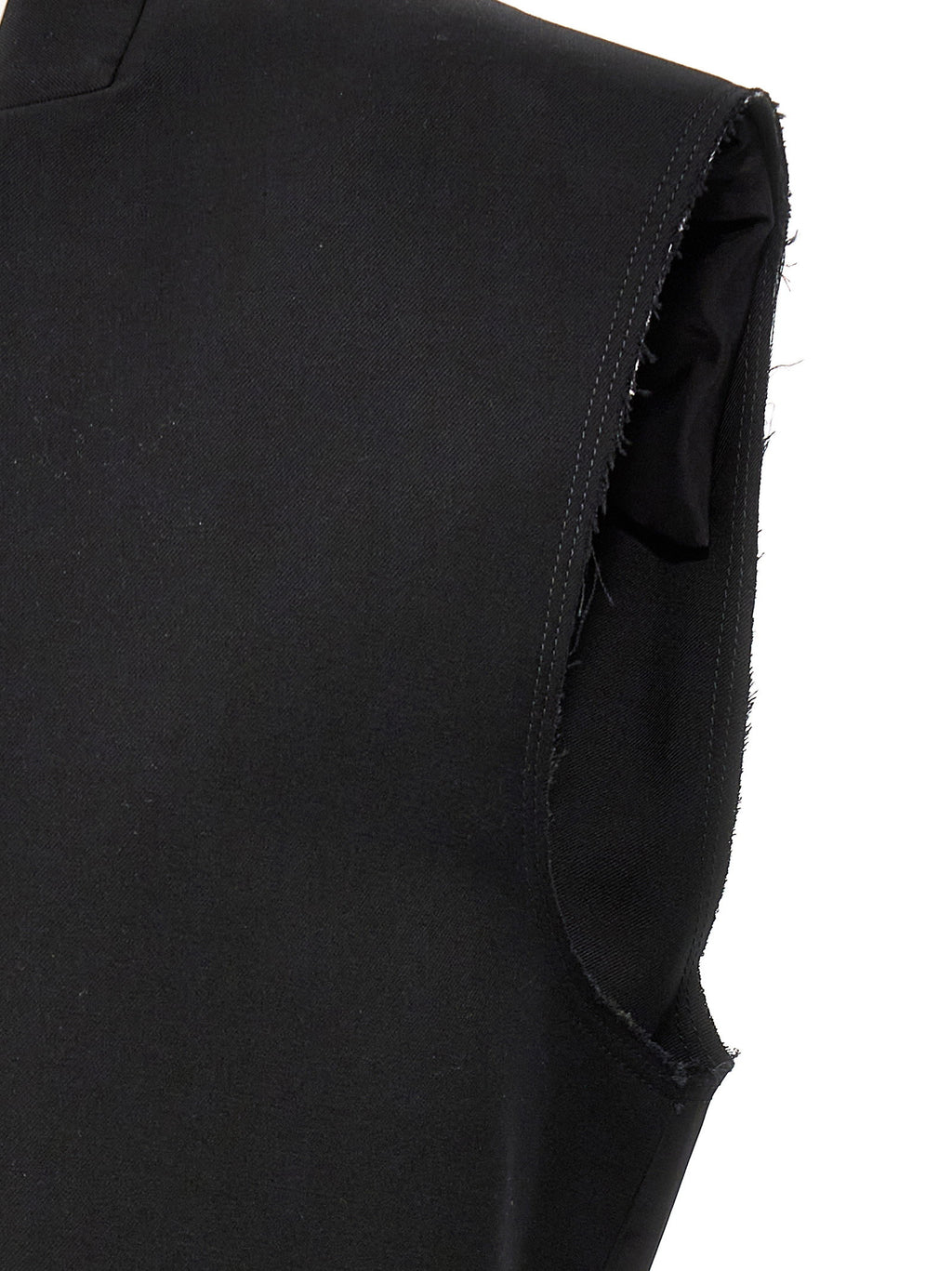 Jil Sander Two-material Long Vest