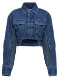 Off White Motorcycle Denim Jacket