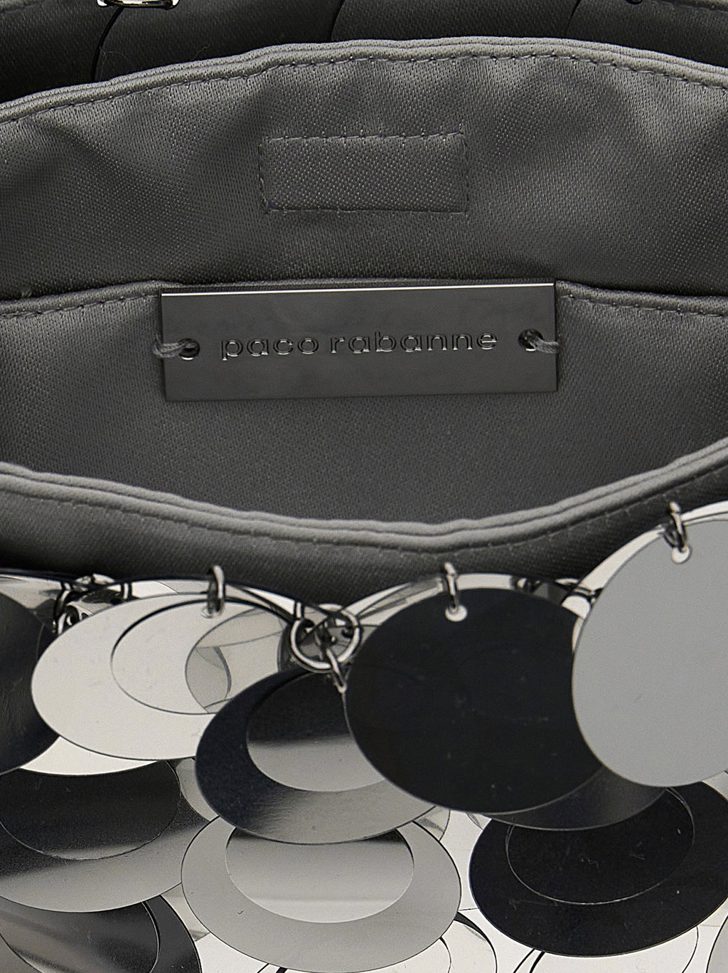 Paco Rabanne Sparkle Discs Nano Shoulder Bag