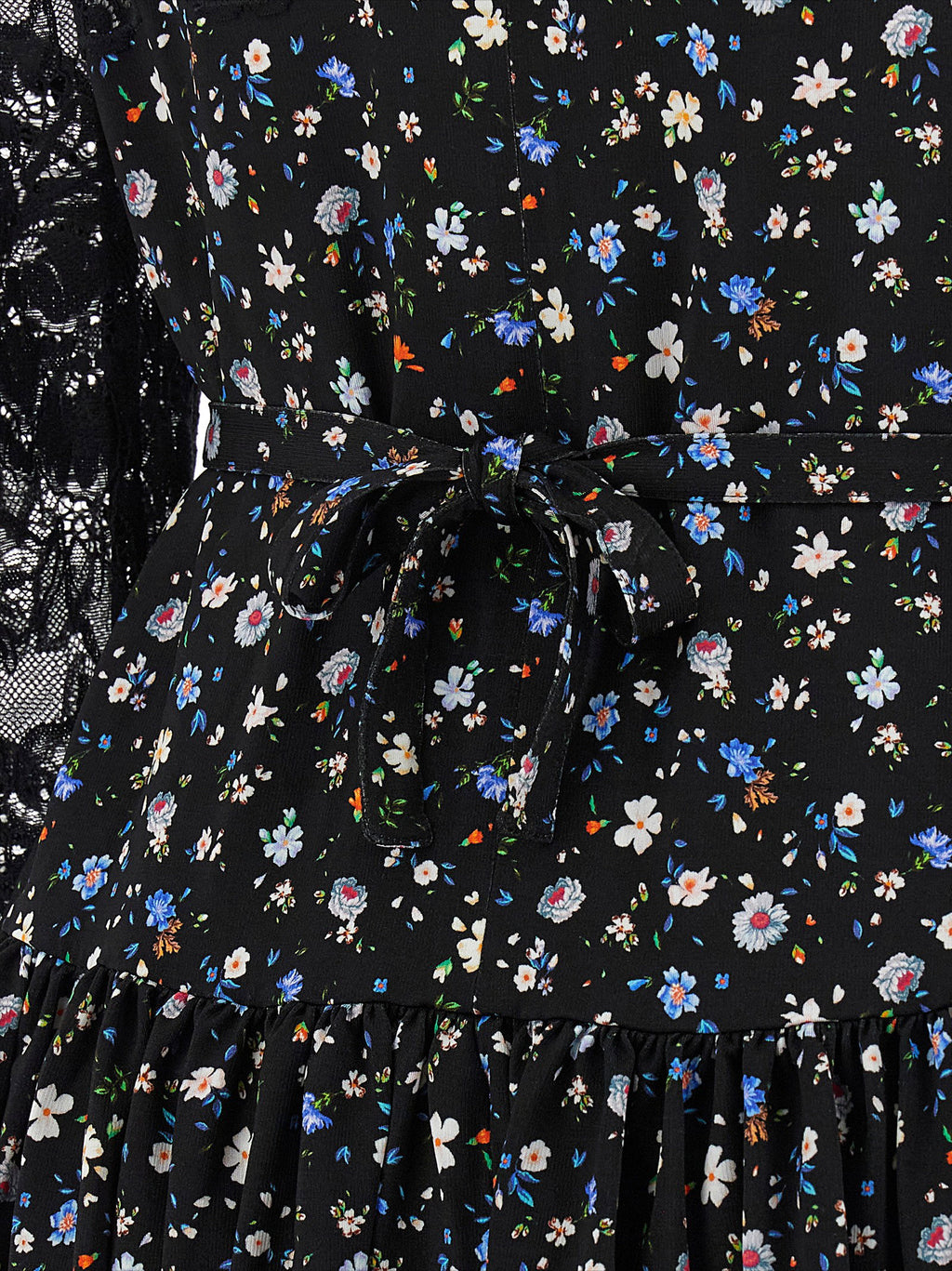 Paco Rabanne Floral Lace Dress