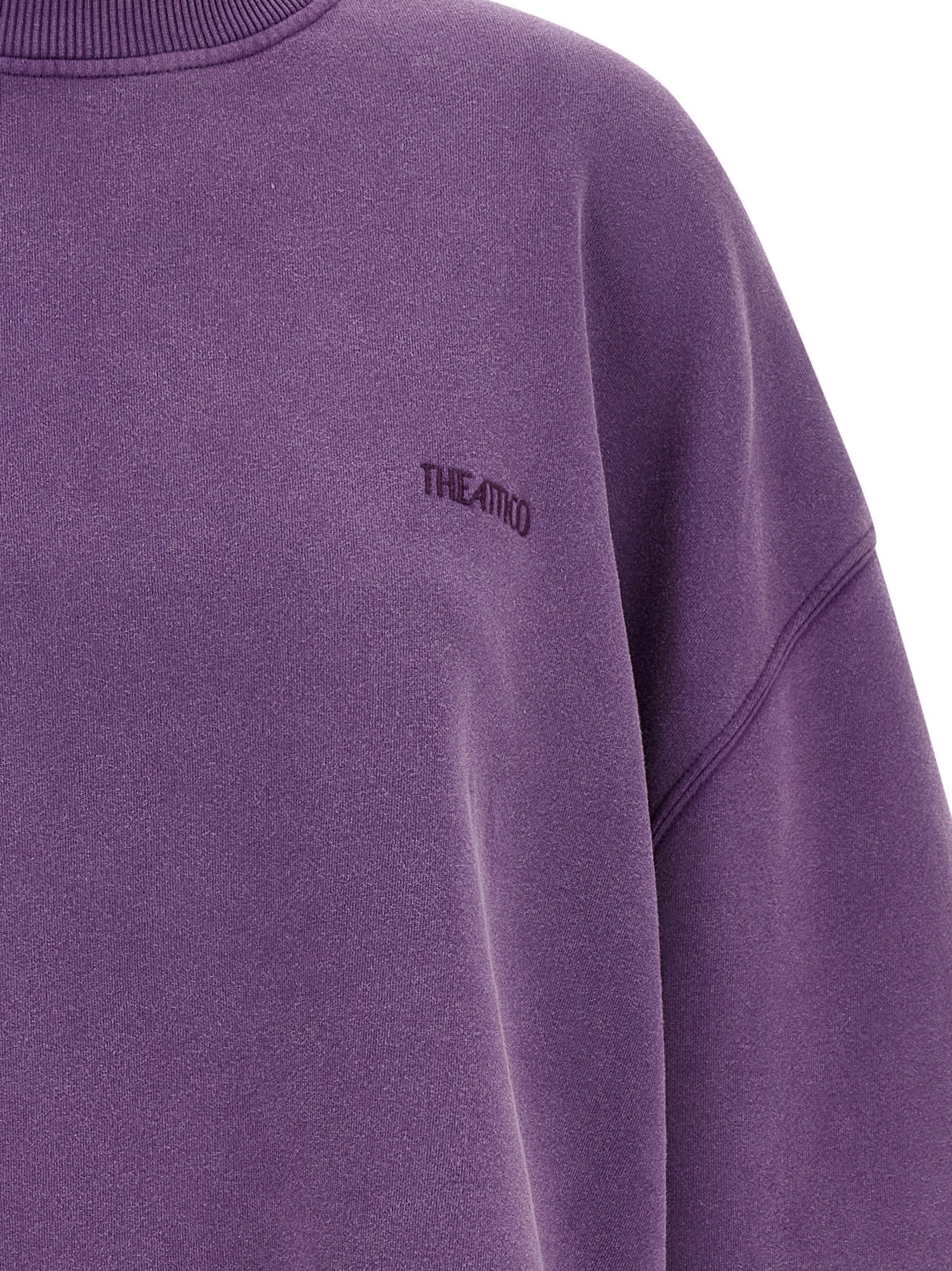 The Attico Shaped Slit Sweatshirt