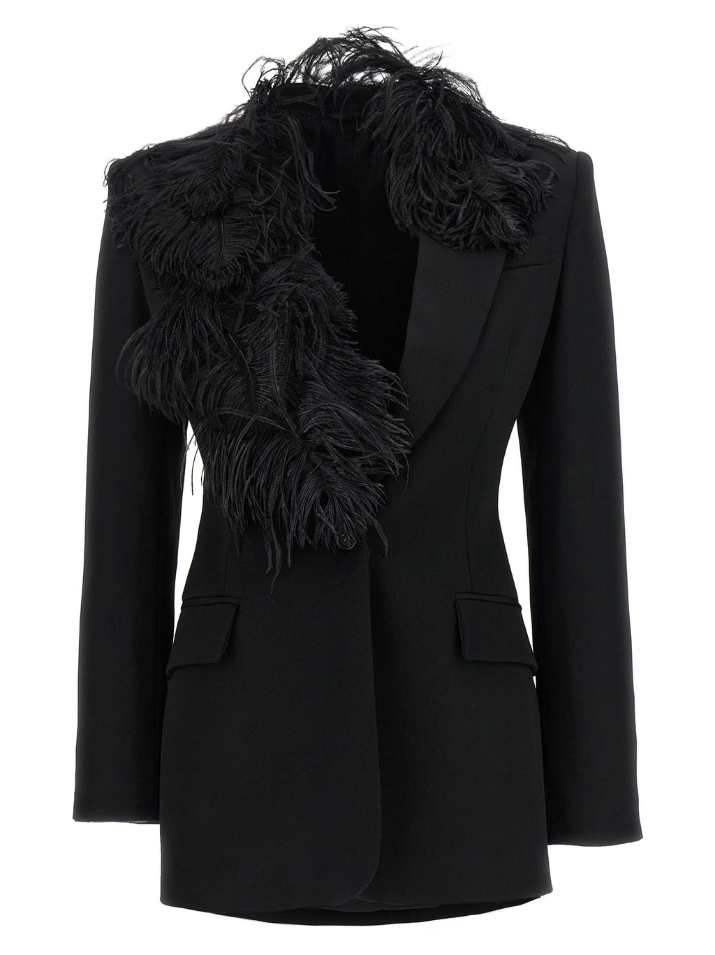 The Attico Feather Blazer
