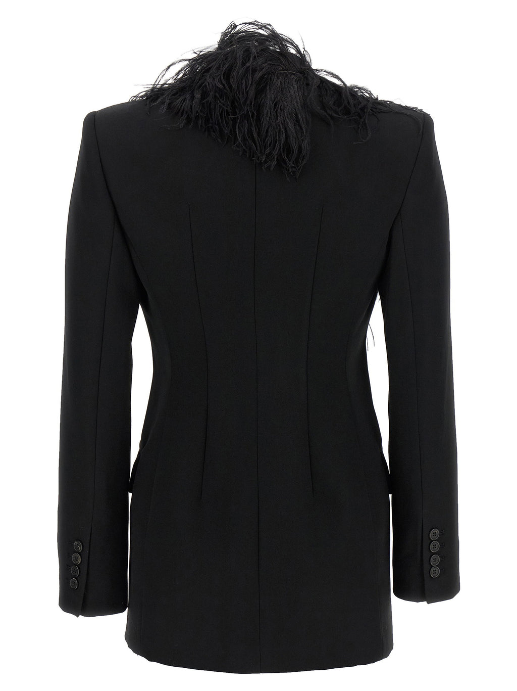 The Attico Feather Blazer