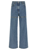 The Attico Cut-out Jeans