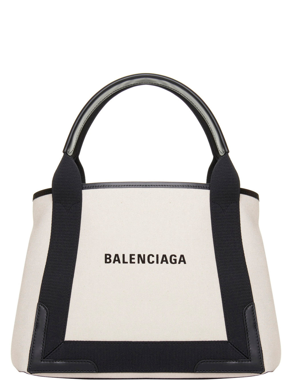 Balenciaga Navy Cabas Small Shopping Bag