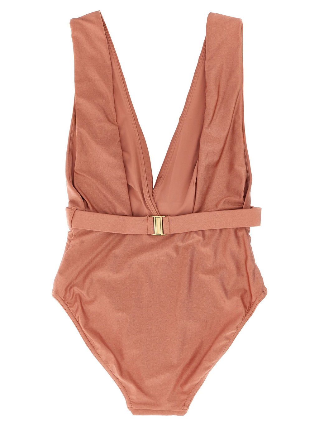 Zimmermann Lucky Plunge Flower One-piece Swimsuit