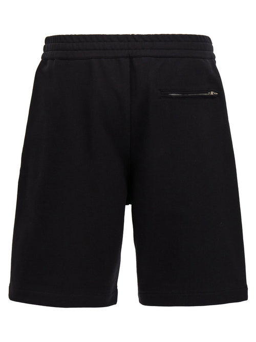 Alexander McQueen Graffiti Bermuda Shorts
