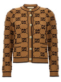 Gucci Gg Tweed Bouclè Cardigan